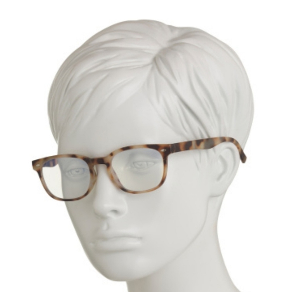 e-specs Blue Light Filtering Glasses +0.0 Brown